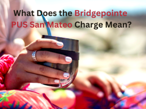 What Does the Bridgepointe PUS San Mateo Charge Mean?