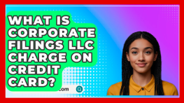Is Corporate Filings LLC a legitimate charge?